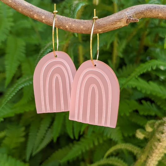 *Sample* Rainbow Earrings