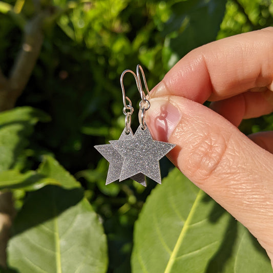 *Sample* Small Star Earrings
