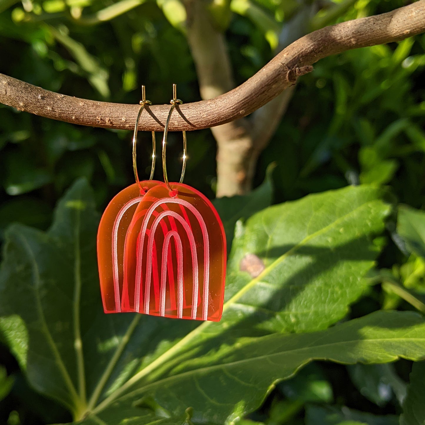 * Samples * Rainbow Earrings