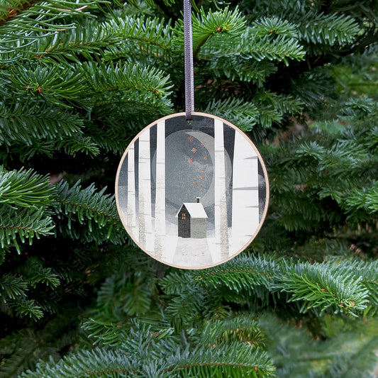 Winter Woodland Christmas Tree Decoration