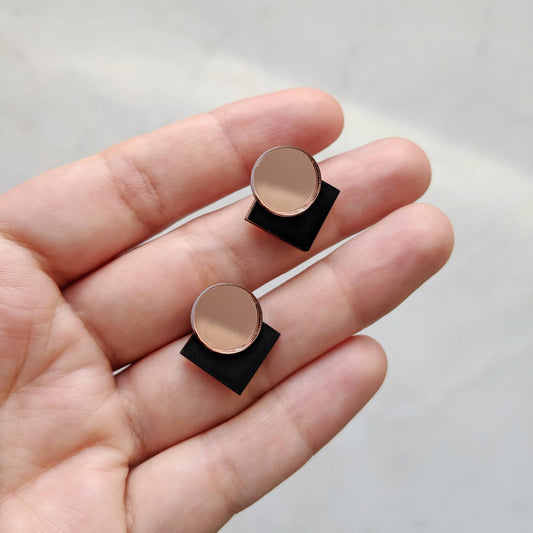 Deco Dot Stud Earrings