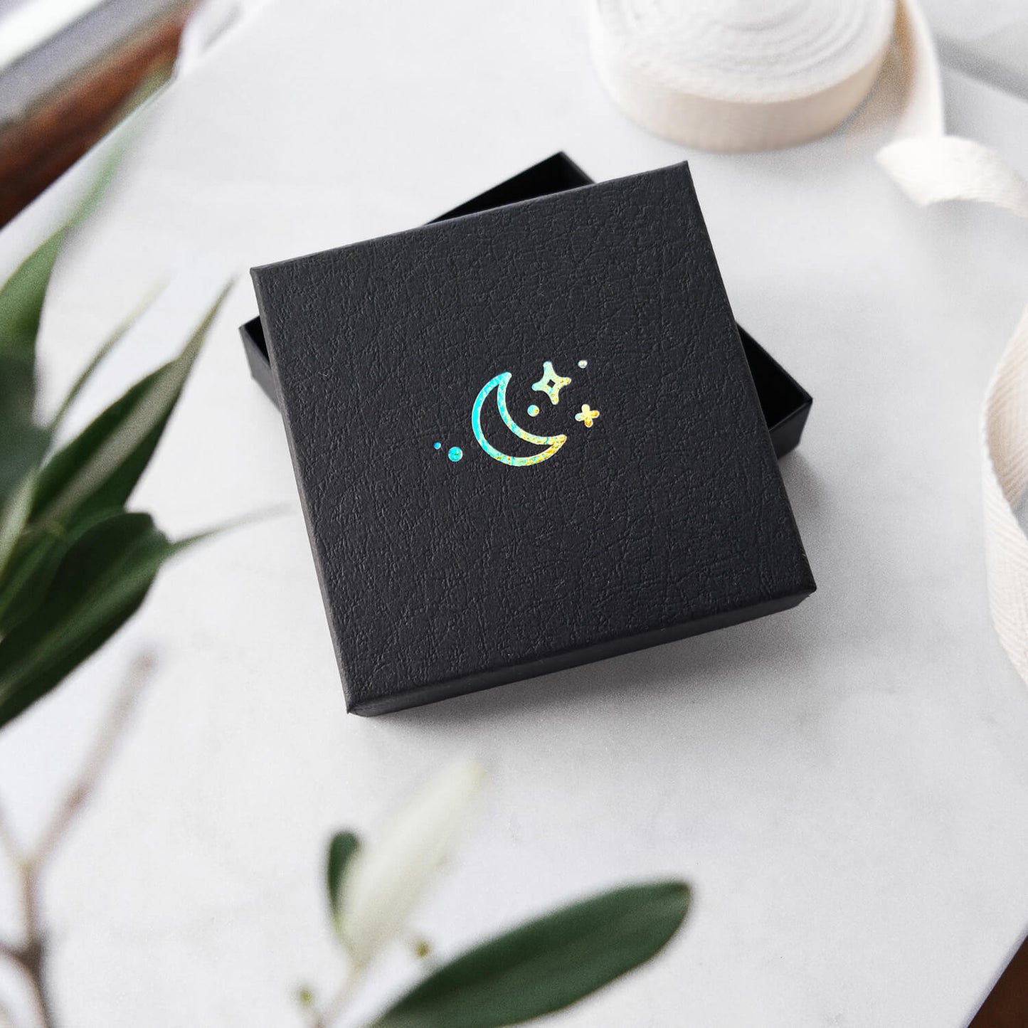 Eco Friendly Gift Box for Oak Leaf and Acorn Necklace