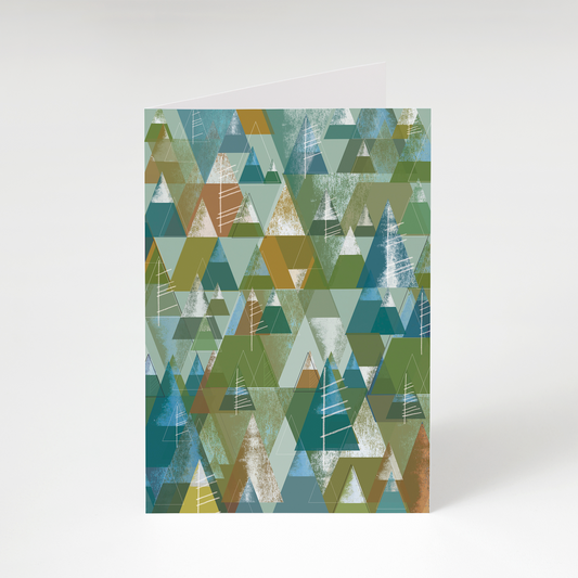 Snowy Mountains Card - The Moonlit Press