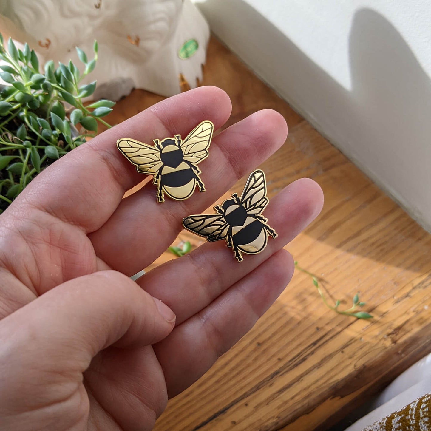 * Seconds * Bee Enamel Pin