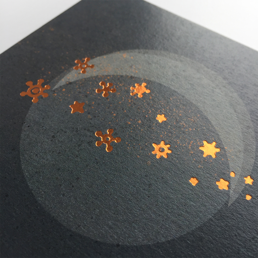 House Under The Moon Card - The Moonlit Press