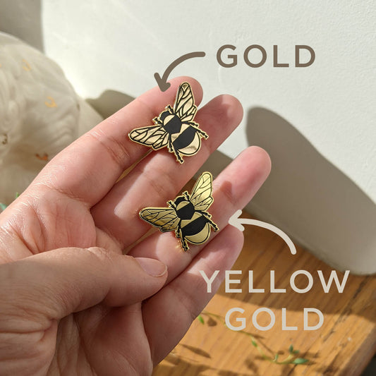*Seconds* Bee Enamel Pin
