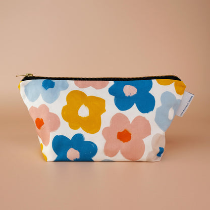 Large Floral Wash Bag - The Moonlit Press