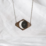 Load image into Gallery viewer, Moon and Star Necklace - The Moonlit Press
