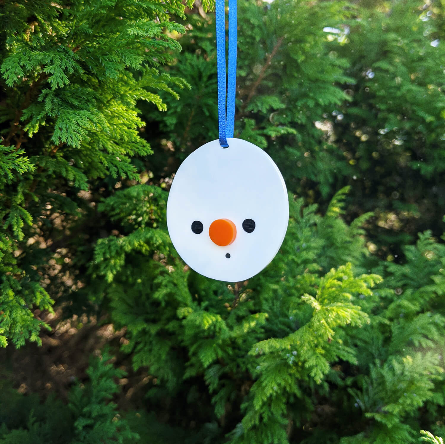 Handmade Hanging Snowman Christmas Decoration
