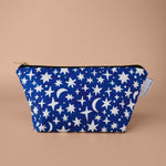 Load image into Gallery viewer, Moon and Stars Cosmetic Bag - The Moonlit Press
