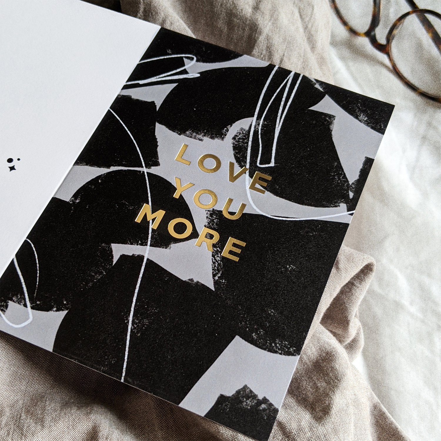 Love You More Card - The Moonlit Press