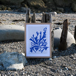 Load image into Gallery viewer, Large Framed Seaweed Print on the Beach- The Moonlit Press
