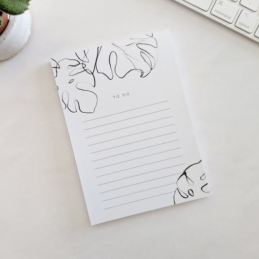 * Seconds * A6 Monstera Notepad