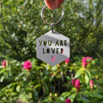 Load image into Gallery viewer, You Are Loved Keyring - The Moonlit Press UK
