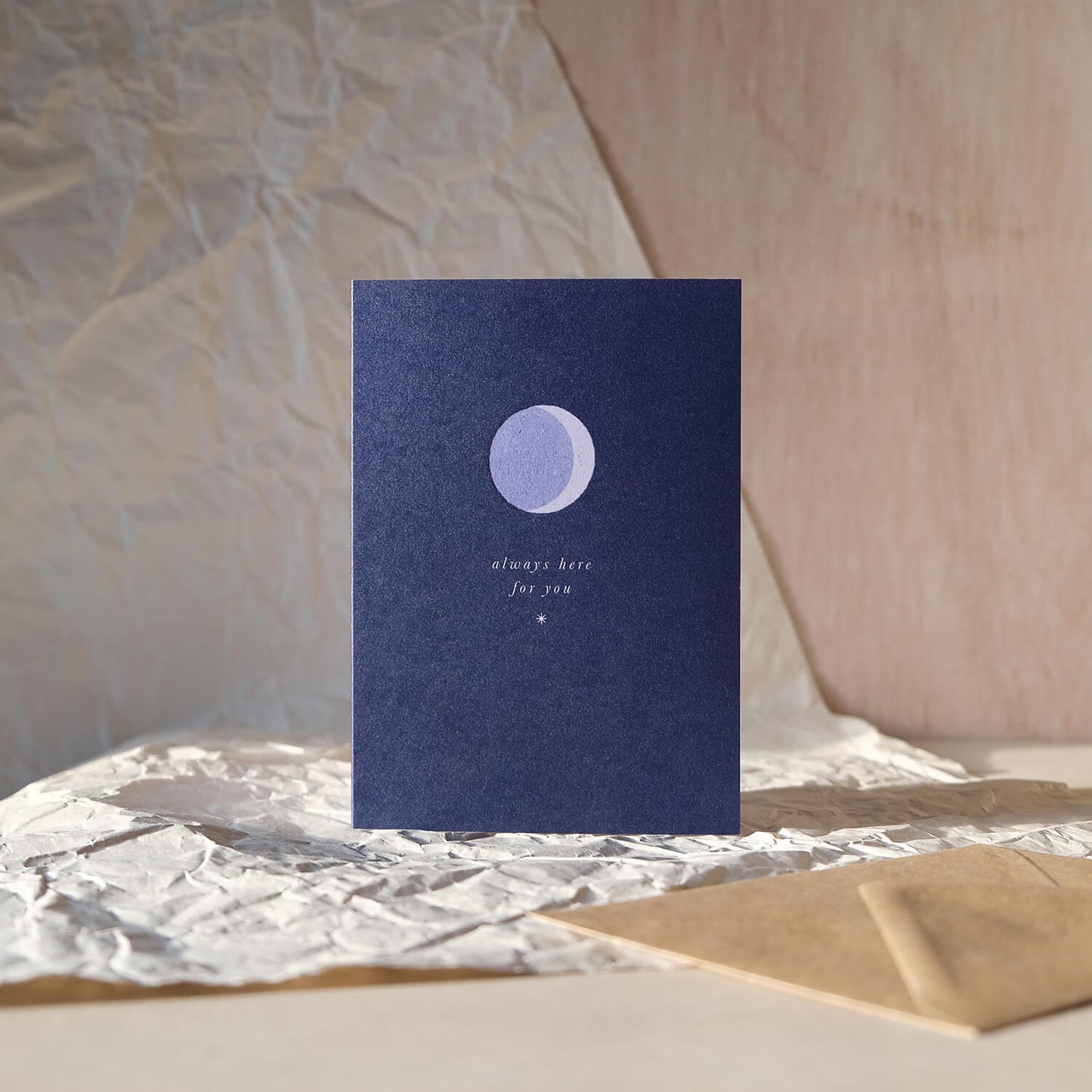 Always Here For You Card - The Moonlit Press