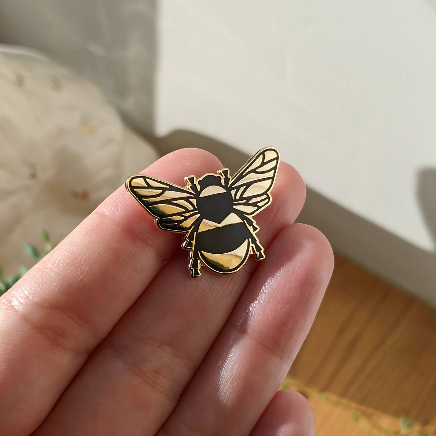 * Seconds * Bee Enamel Pin