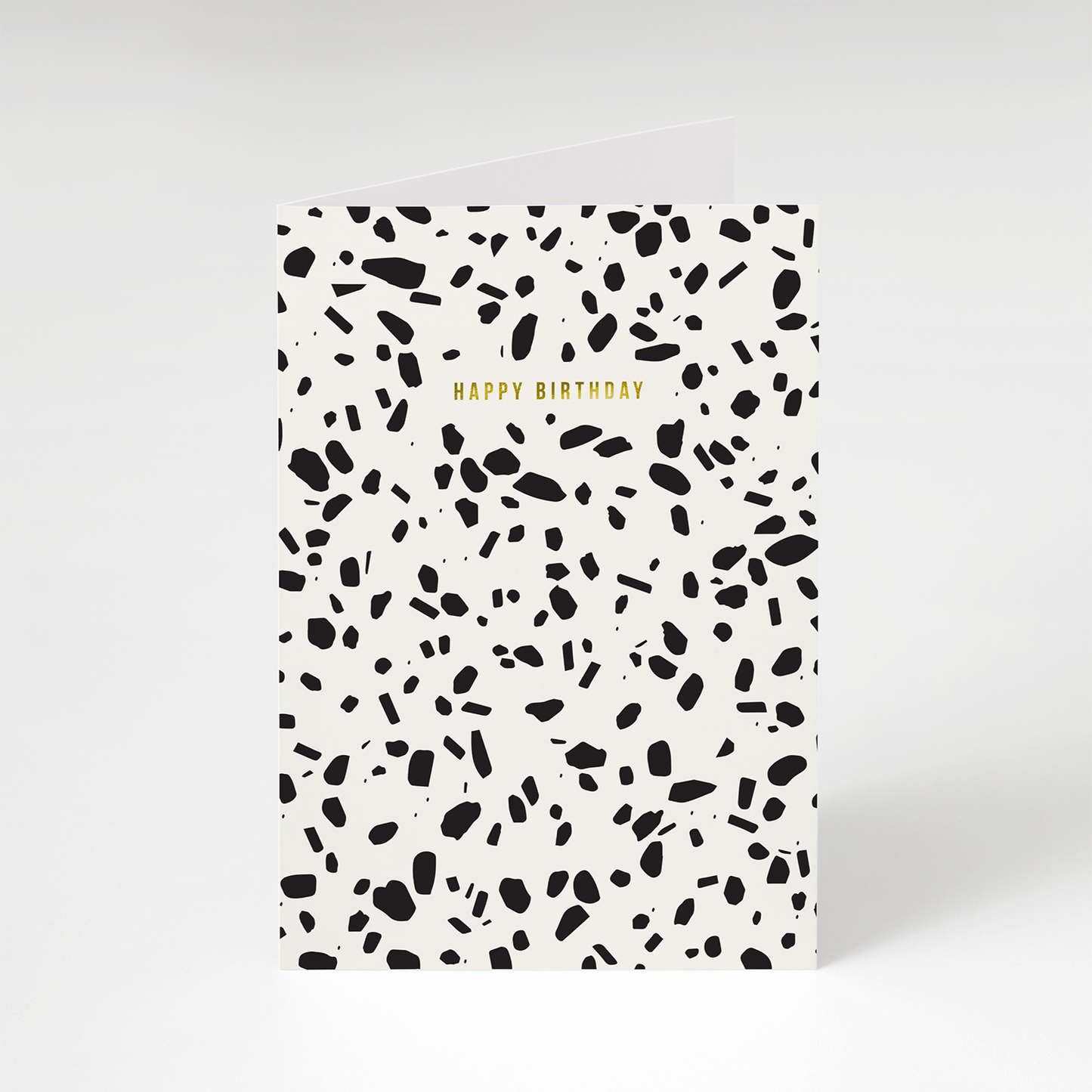 Terrazzo Happy Birthday Card - The Moonlit Press