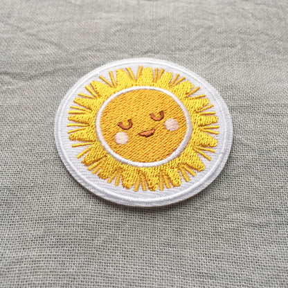 Iron On Sun Patch - The Moonlit Press