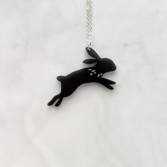 Rabbit Necklace - The Moonlit Press