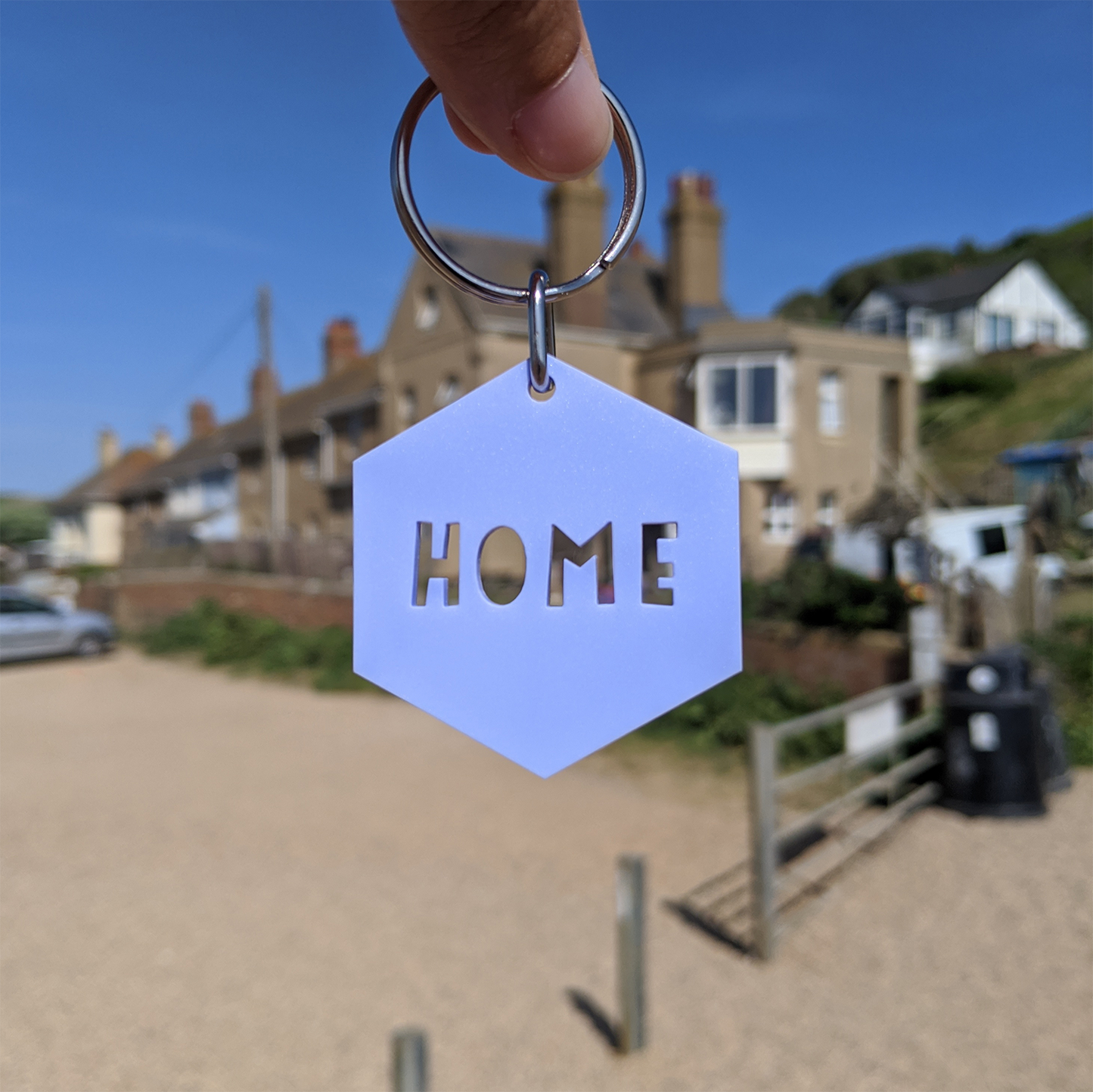 Home Keyring - The Moonlit Press