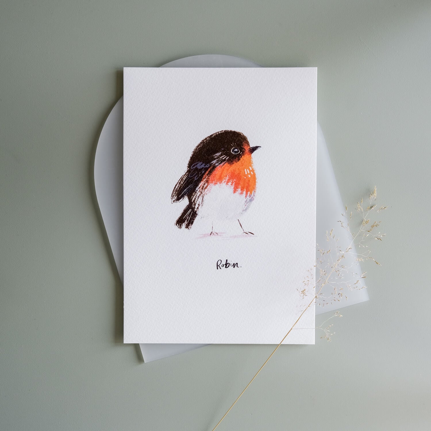 Robin Print - A5 Fine Art Prints | The Moonlit Press