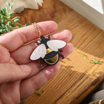 Load image into Gallery viewer, * Seconds * Bee Brooch &amp; Bee Necklace
