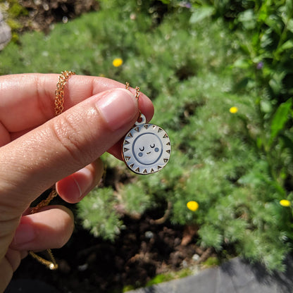 * Seconds * Happy Sun Necklace