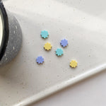 Load image into Gallery viewer, Small Everyday Stud Earrings in Yellow - The Moonlit Press
