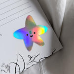 Load image into Gallery viewer, Holographic Star Sticker - The Moonlit Press
